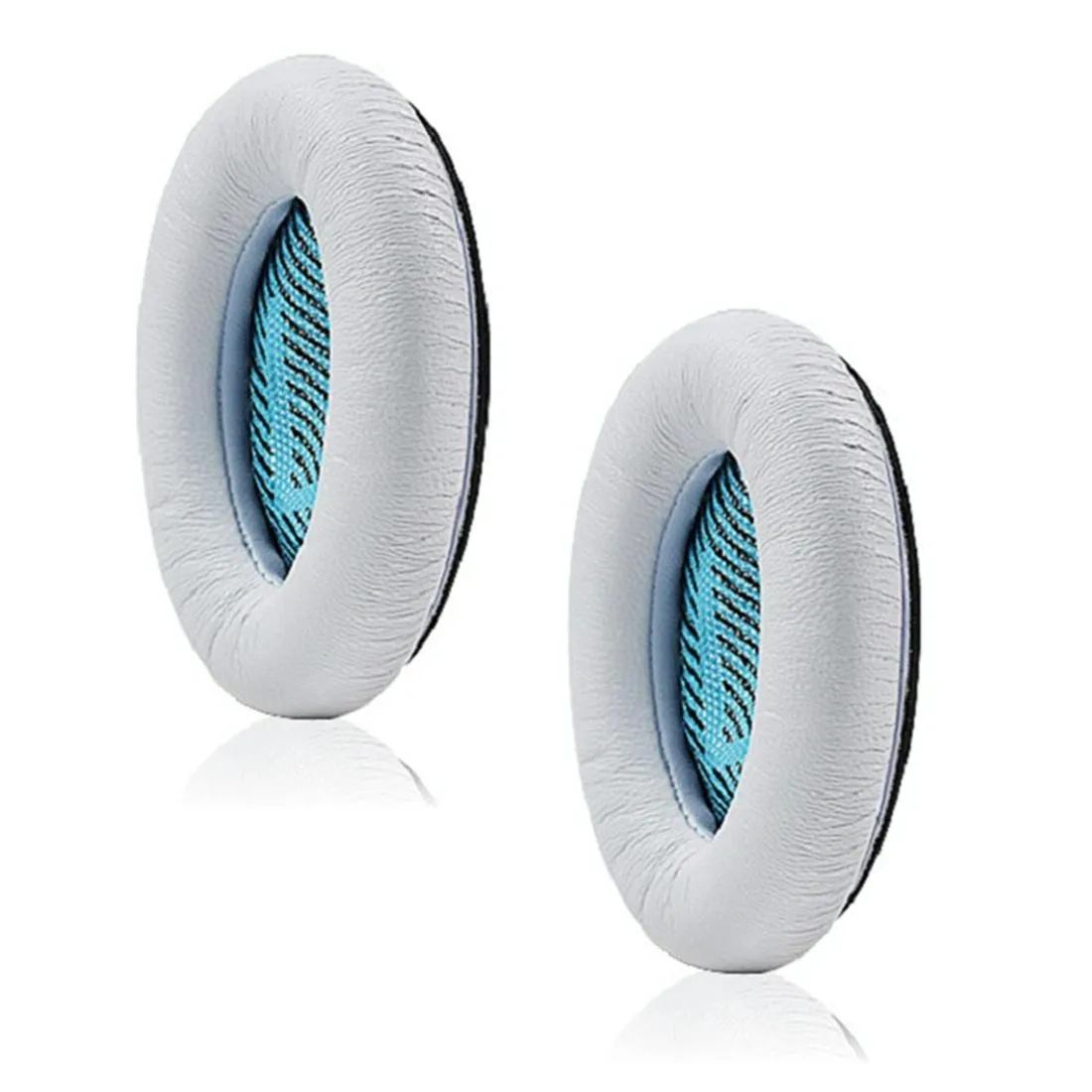2-pack Lambskin Leather Earphone Covers for Bose Qc15 / Qc25 / Qc35