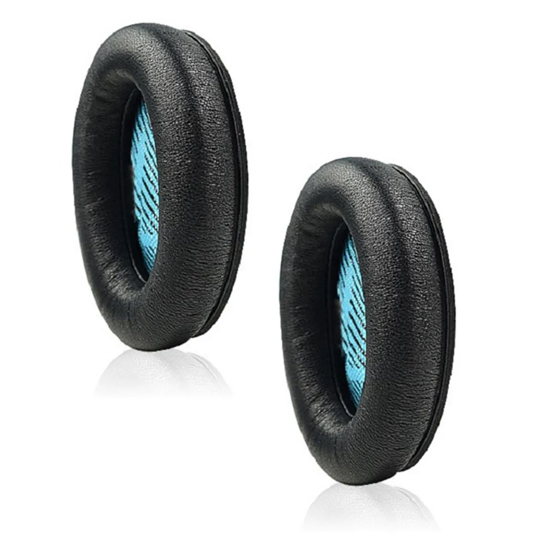 2-pack Lambskin Leather Earphone Covers for Bose Qc15 / Qc25 / Qc35