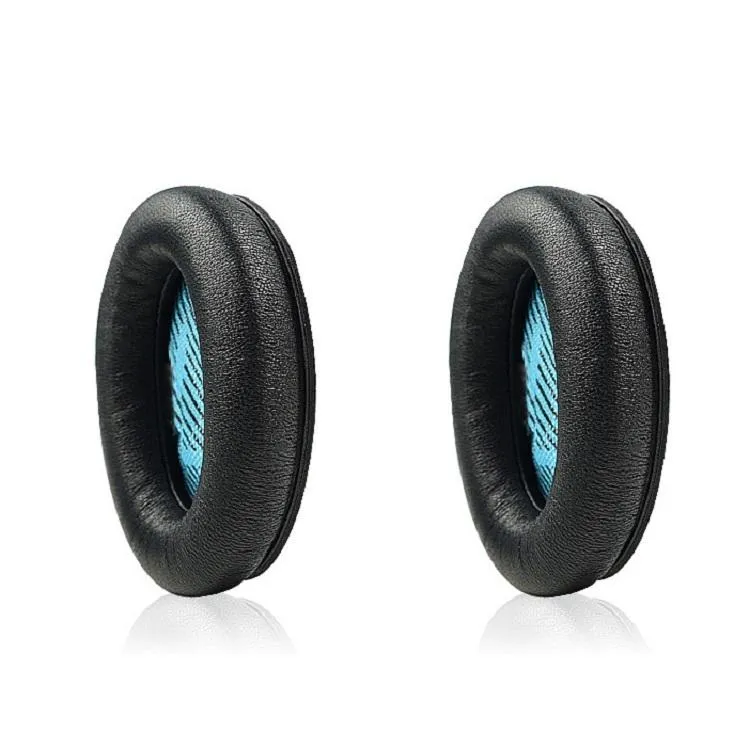 2-pack Lambskin Leather Earphone Covers for Bose Qc15 / Qc25 / Qc35