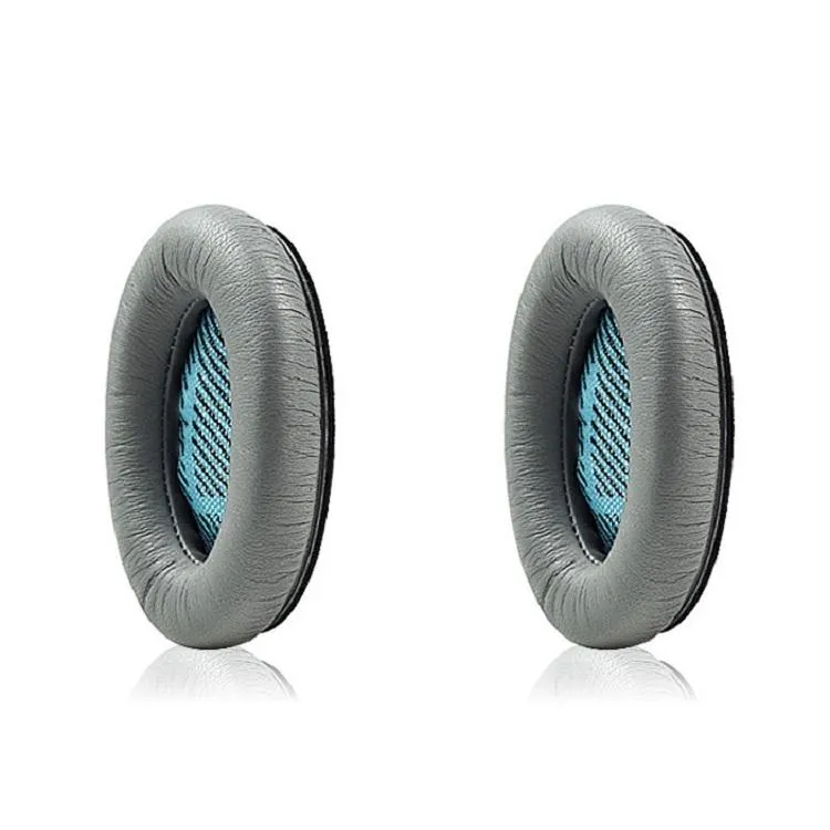 2-pack Lambskin Leather Earphone Covers for Bose Qc15 / Qc25 / Qc35