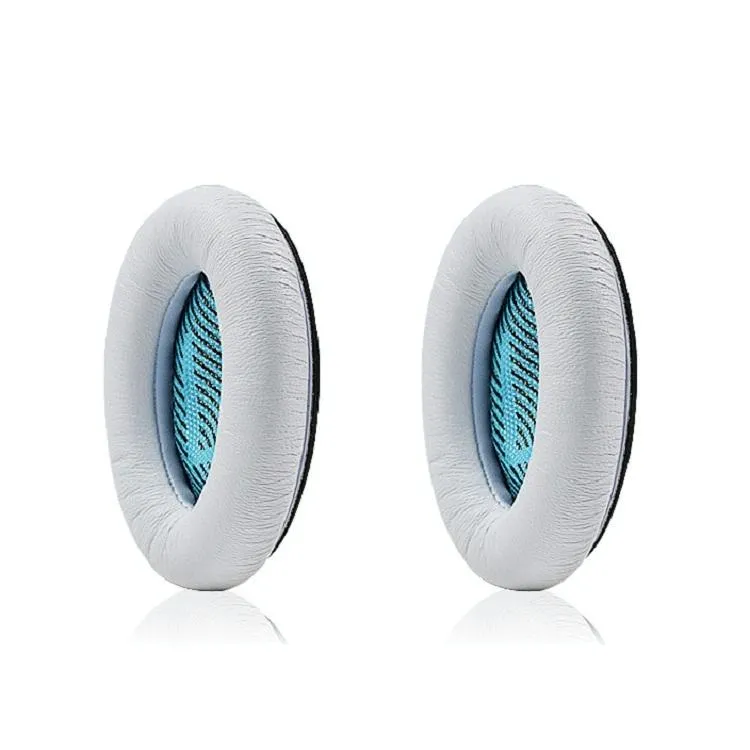 2-pack Lambskin Leather Earphone Covers for Bose Qc15 / Qc25 / Qc35