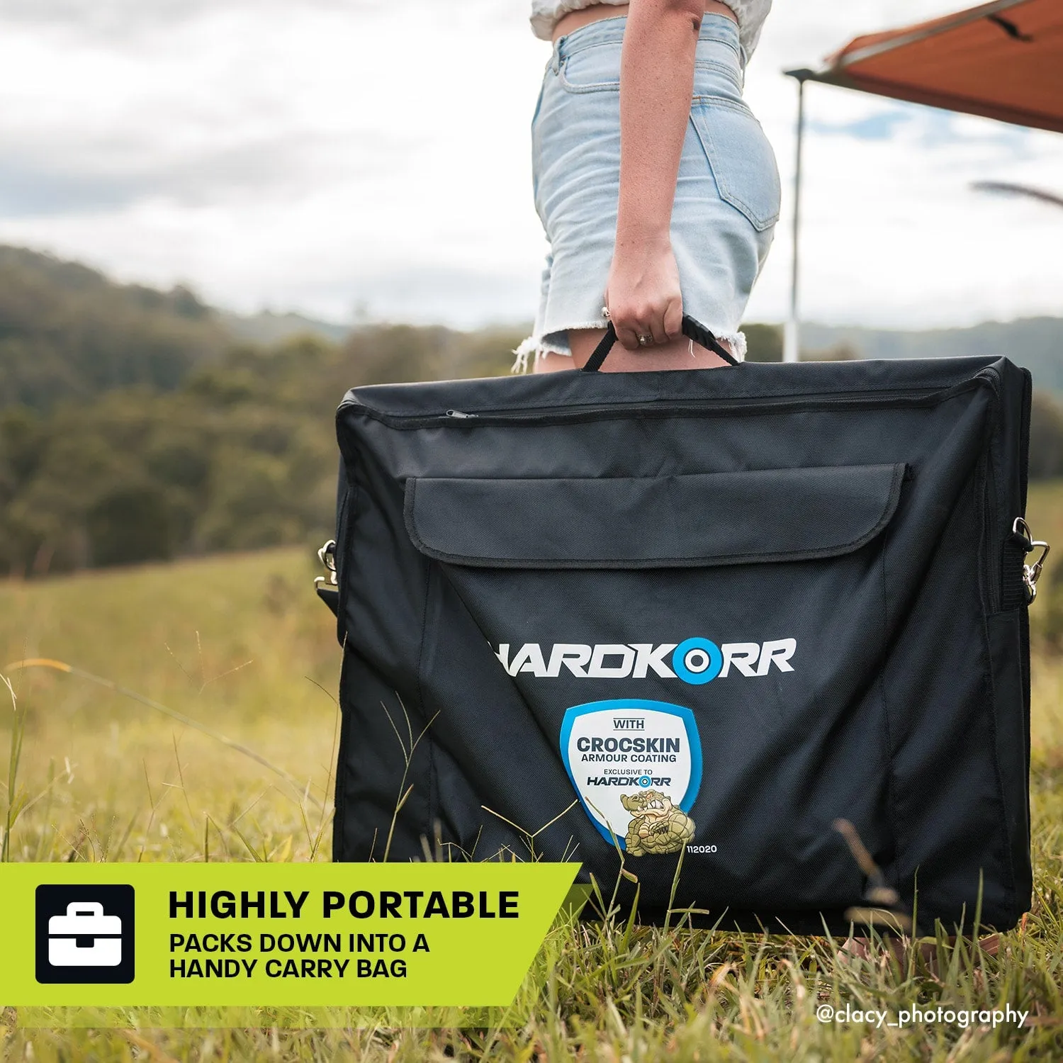 200w Heavy Duty Portable Solar Mat - No Regulator - Hardkorr Australia