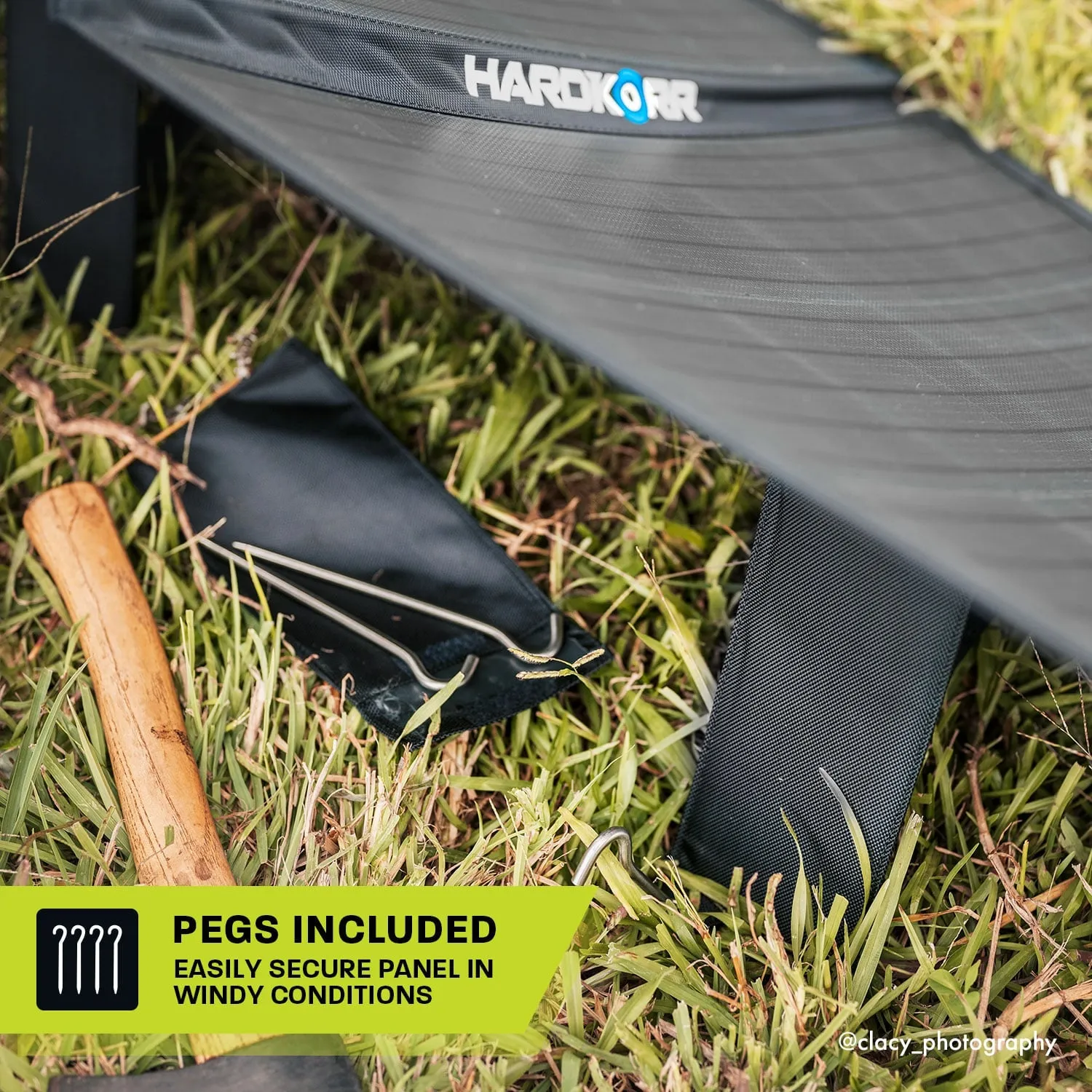 200w Heavy Duty Portable Solar Mat - No Regulator - Hardkorr Australia