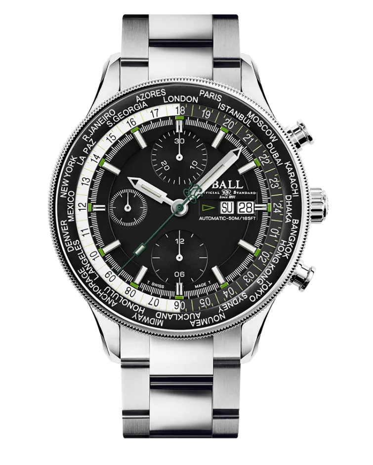 Ball Engineer II Navigator World Time Chronograph CM3388D