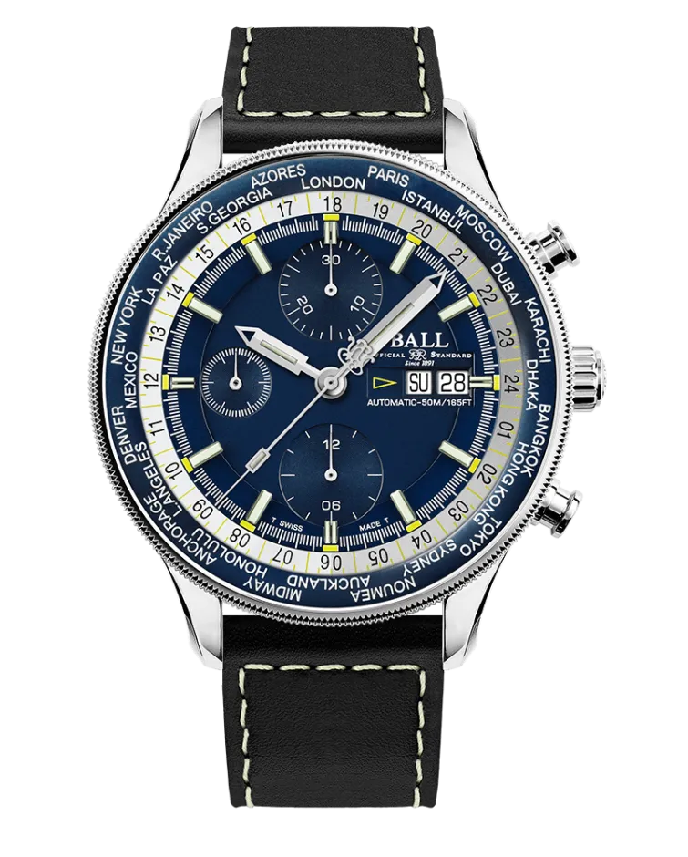 Ball Engineer II Navigator World Time Chronograph CM3388D