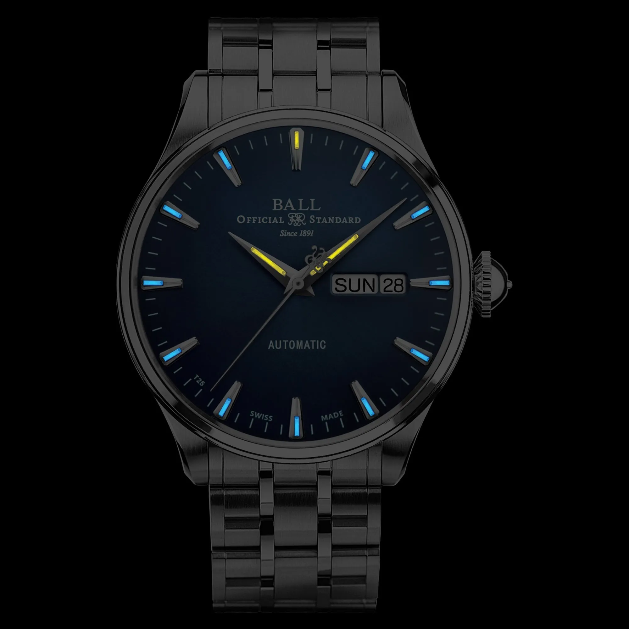 Ball Trainmaster Eternity Men's Blue Watch NM2080D-S1J-BE