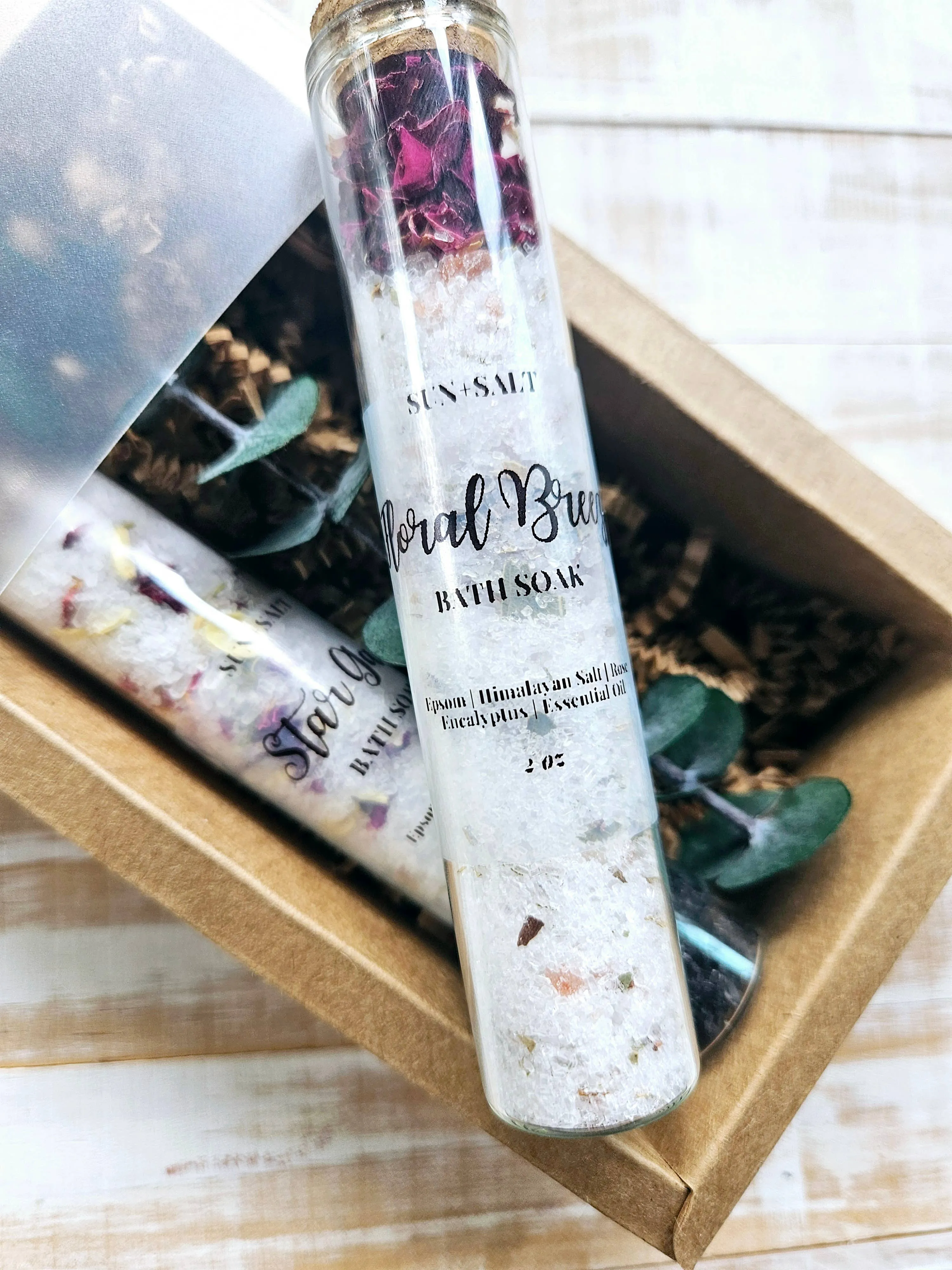 Bath Salt Gift Set  - Christmas Gift Set