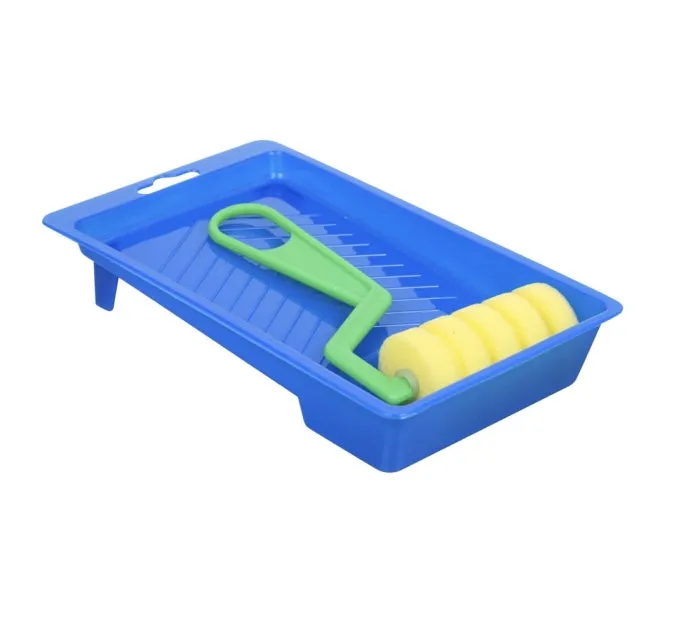 Foam Paint Rollers with Trays