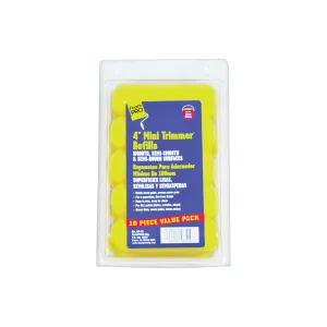 FOAMPRO 65-10 Trimmer Refill, 3/8 in Thick Nap, 4 in L, Foam Cover