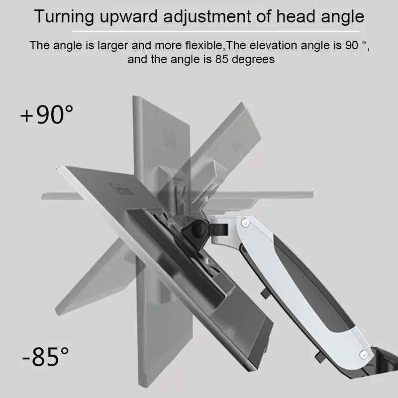 Gas Spring Wall-mounted Monitor Stand - Factory Design