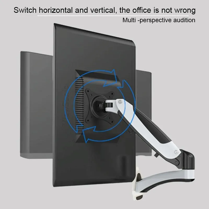 Gas Spring Wall-mounted Monitor Stand - Factory Design