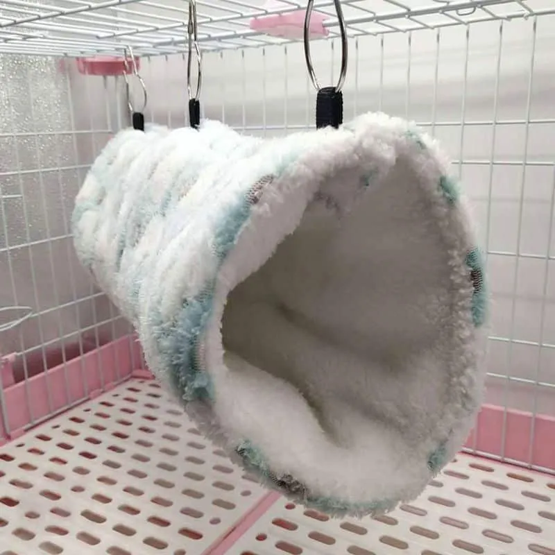 Hanging Plush Tunnel for Small Animals