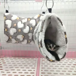 Hanging Plush Tunnel for Small Animals