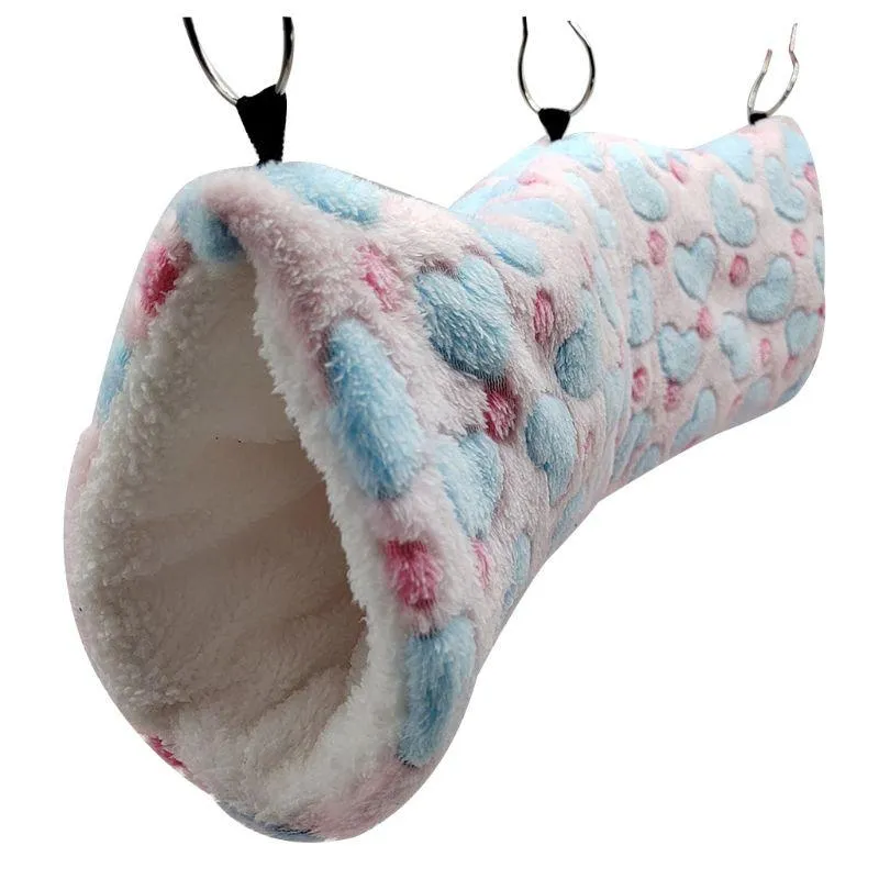 Hanging Plush Tunnel for Small Animals