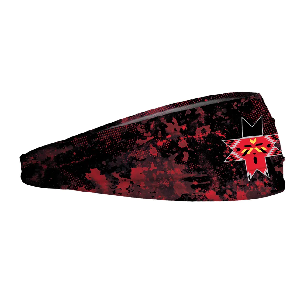Indianapolis Indians Black Primary Face JUNK Headband