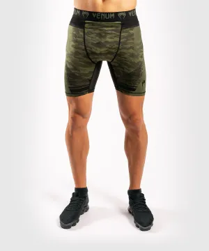 Kompressionsshorts - Venum - 'Trooper' - Grn-Camouflage-Sort
