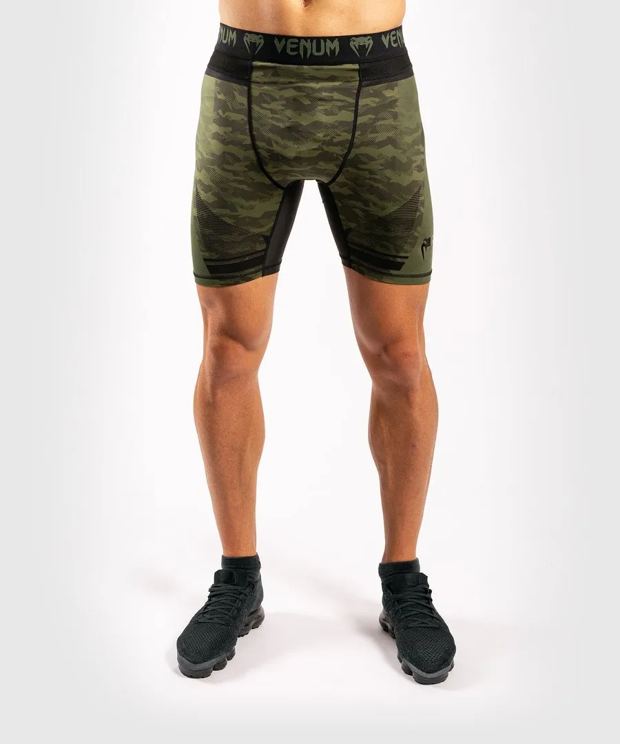 Kompressionsshorts - Venum - 'Trooper' - Grn-Camouflage-Sort