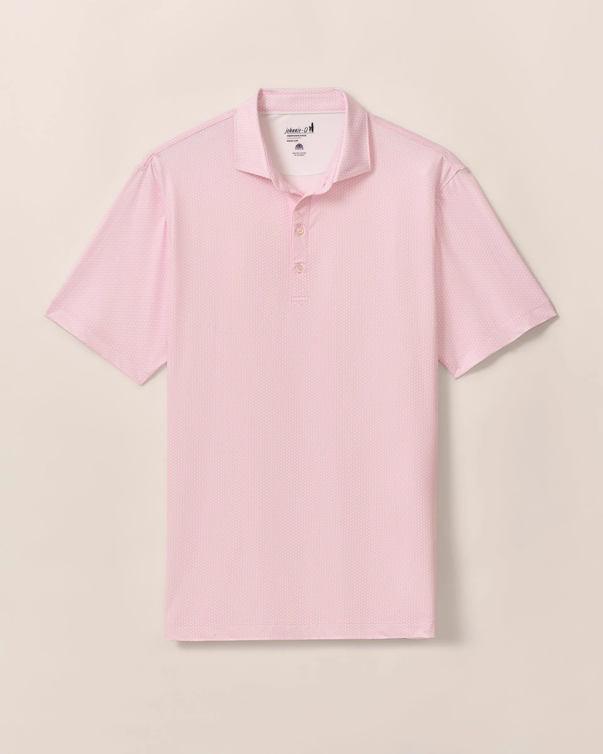 Performance Jersey Polo - Hex Print