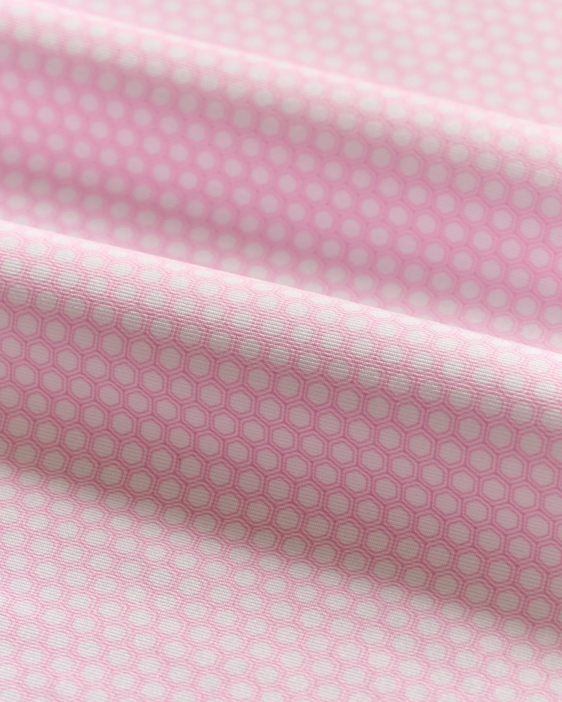 Performance Jersey Polo - Hex Print
