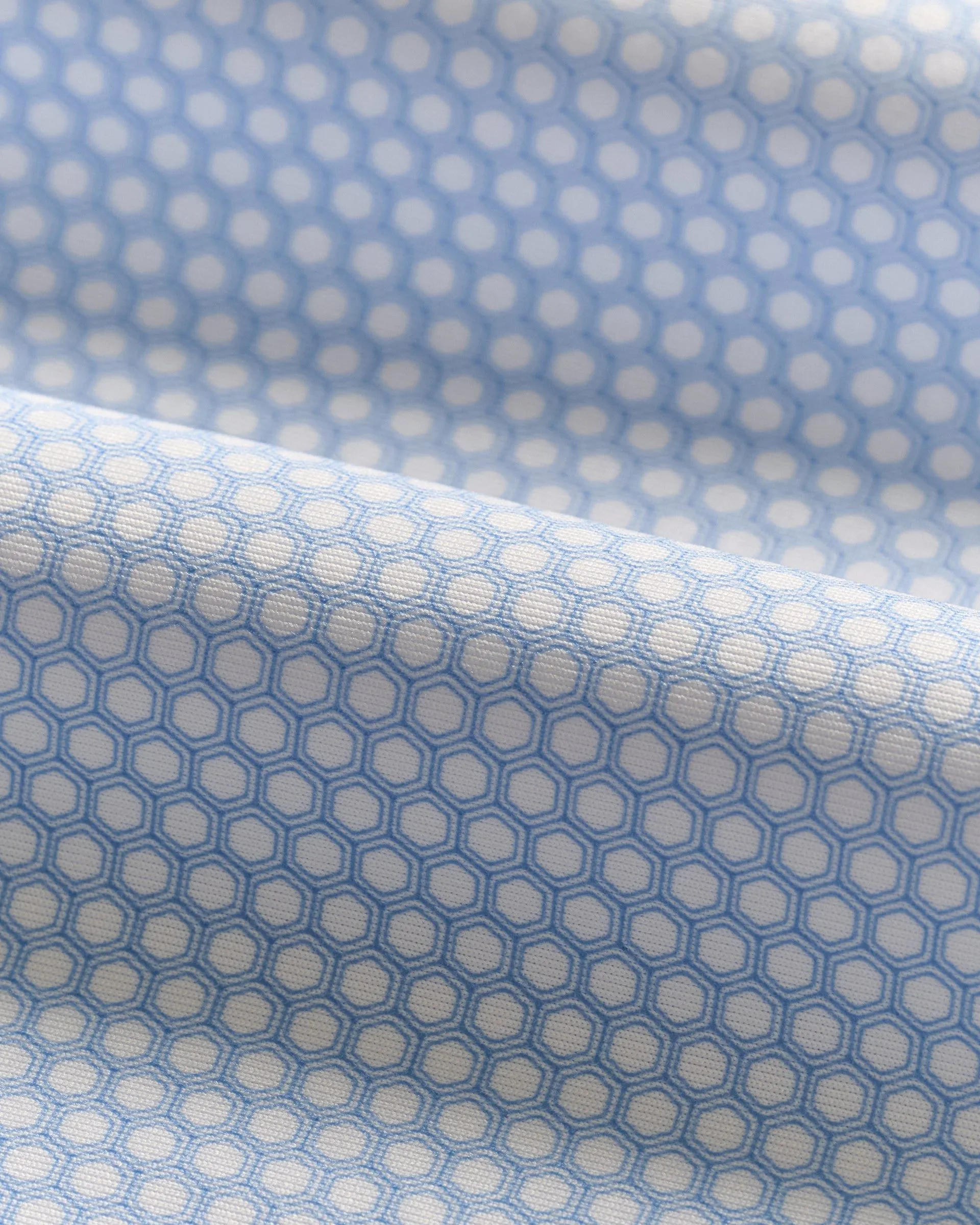 Performance Jersey Polo - Hex Print