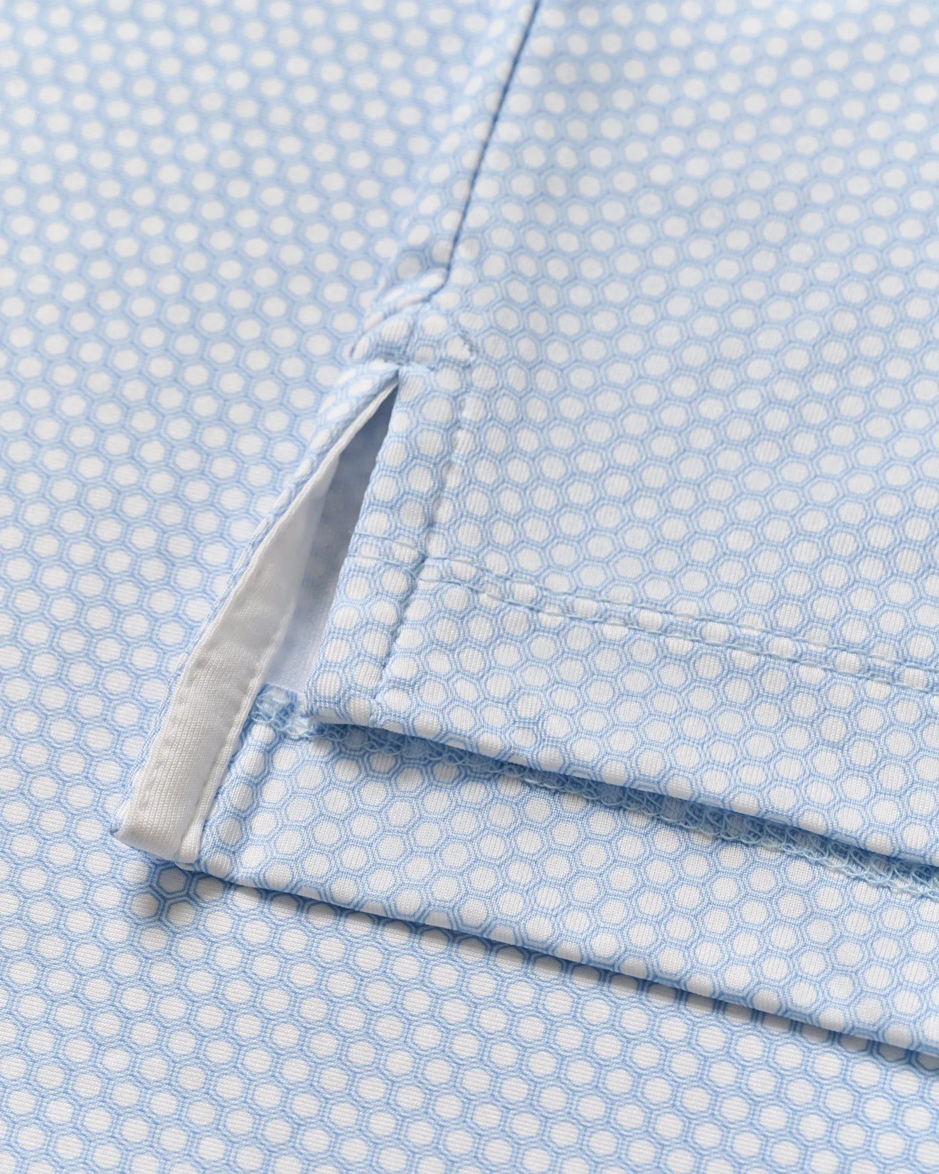 Performance Jersey Polo - Hex Print