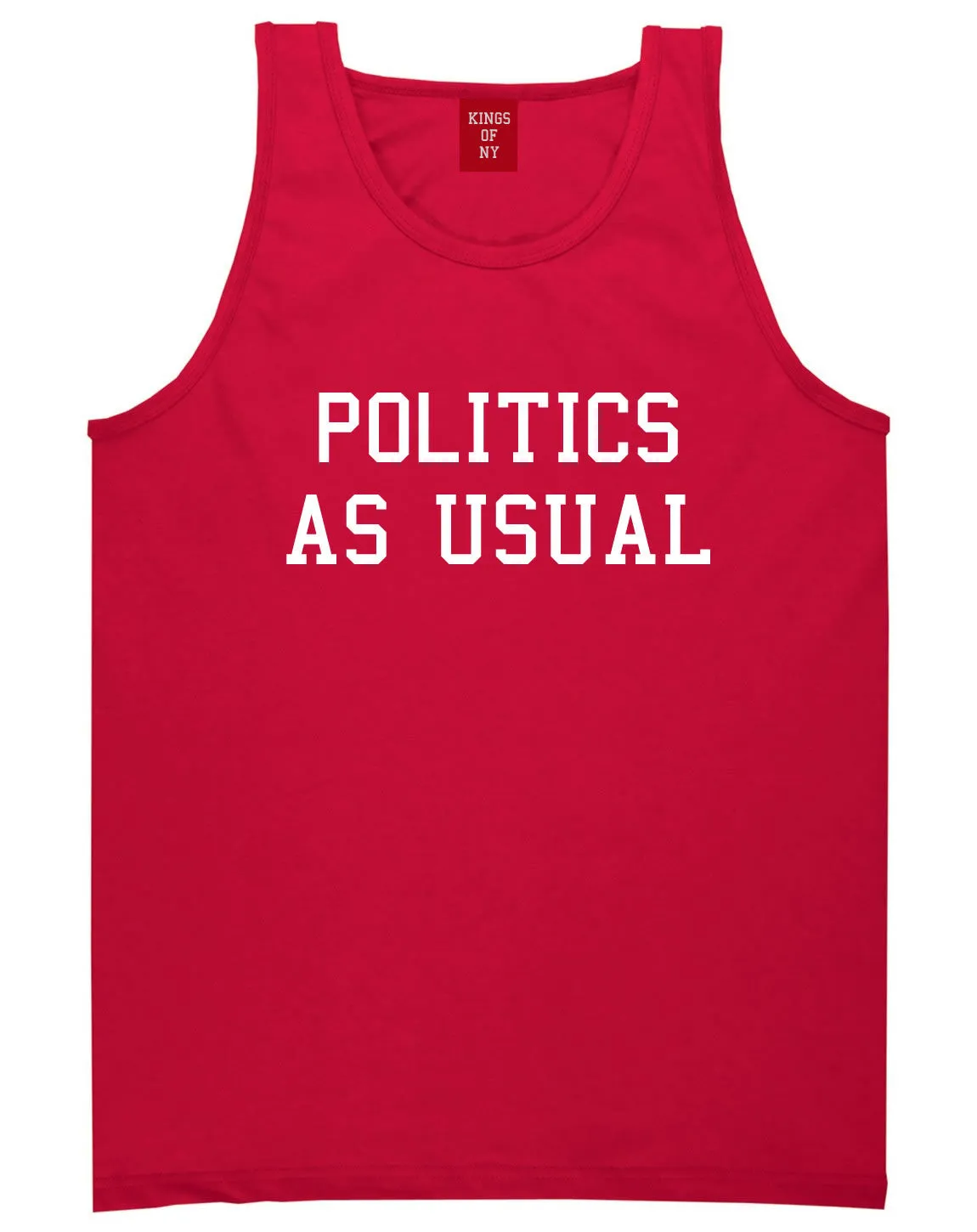 Politics As Usual Tank Top