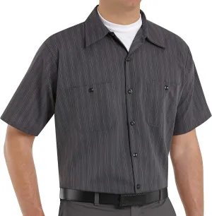 Red Kap Men's Performance Tech 2 Piece Lined Collar Shirt