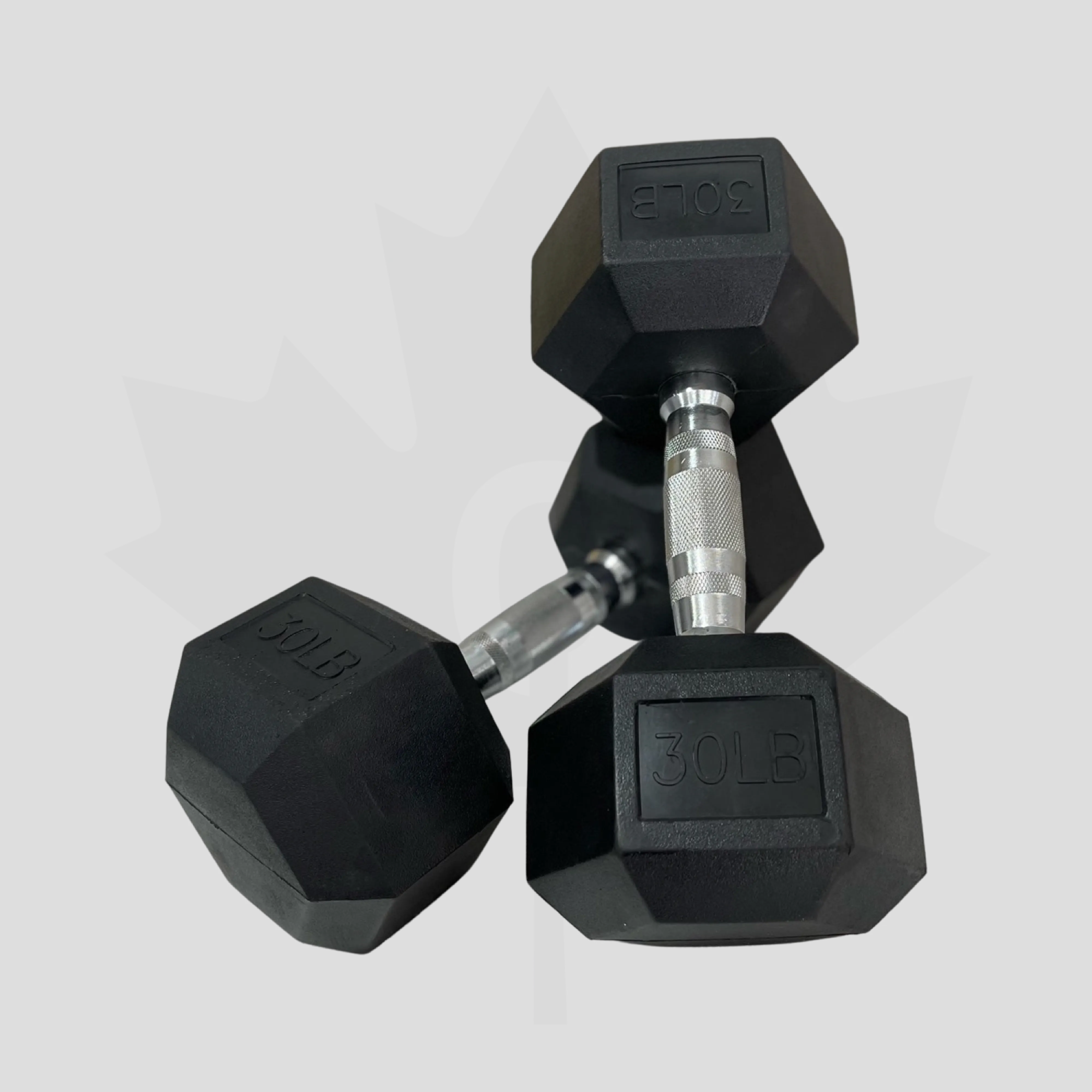 Rubber Hex Dumbbells (Pairs)