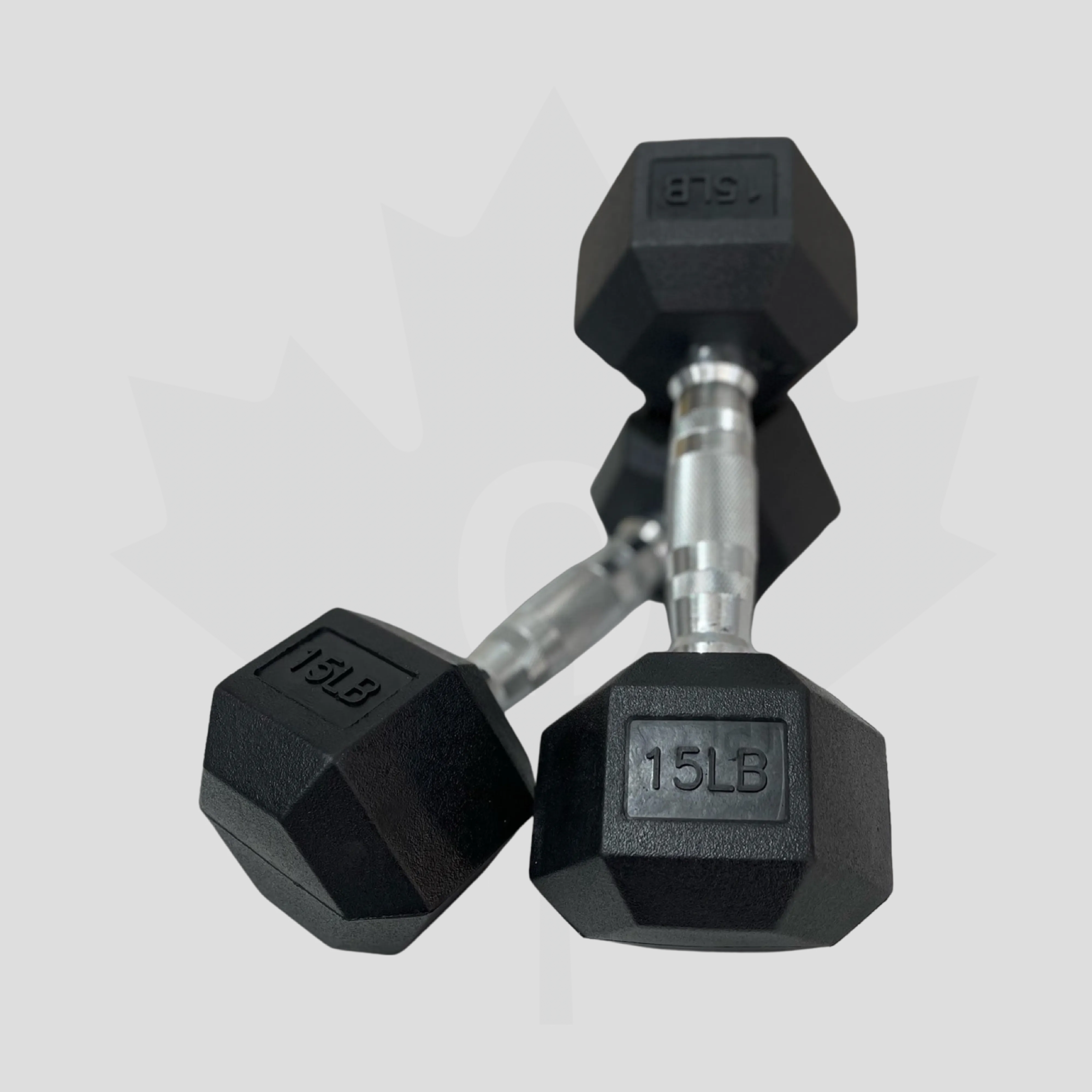 Rubber Hex Dumbbells (Pairs)