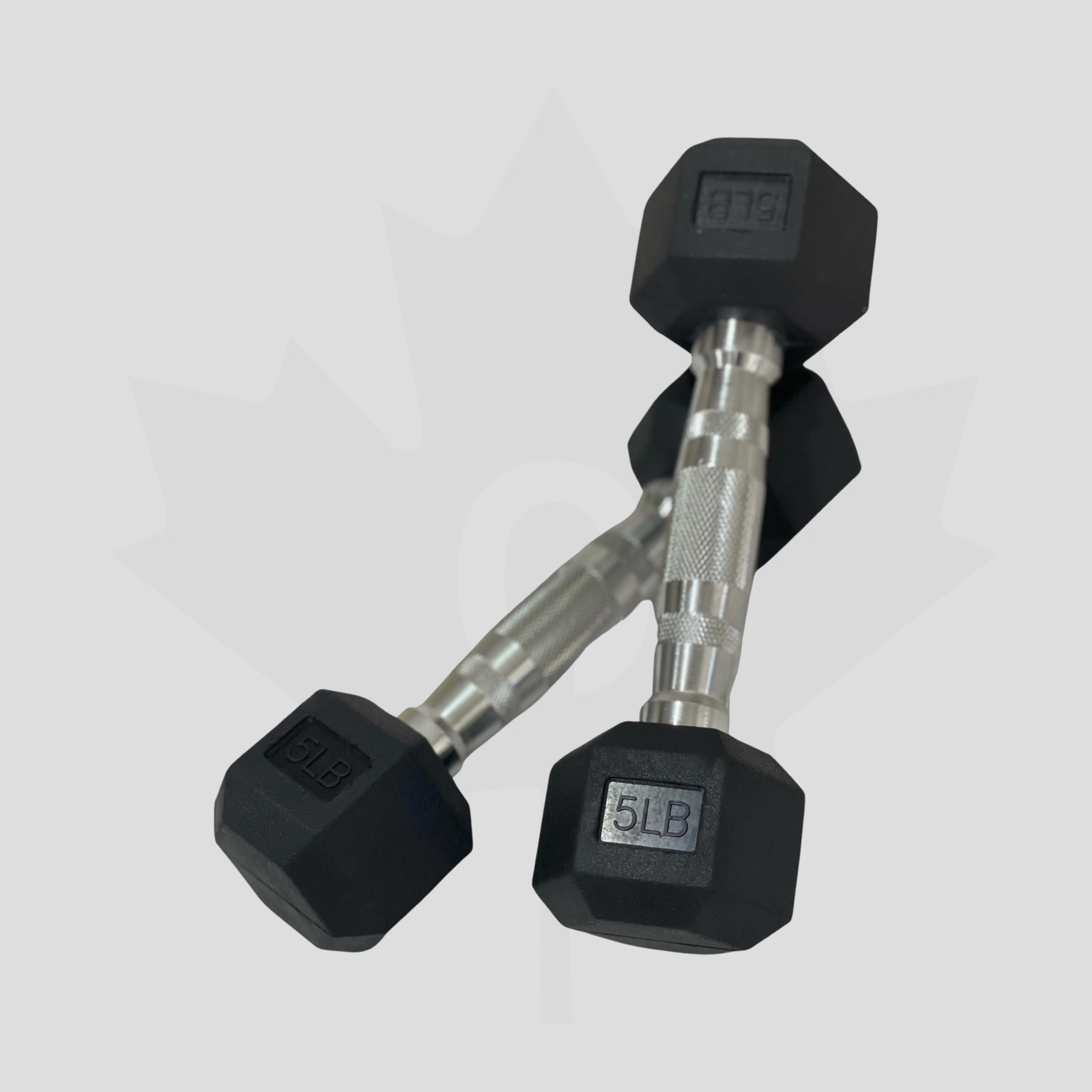 Rubber Hex Dumbbells (Pairs)