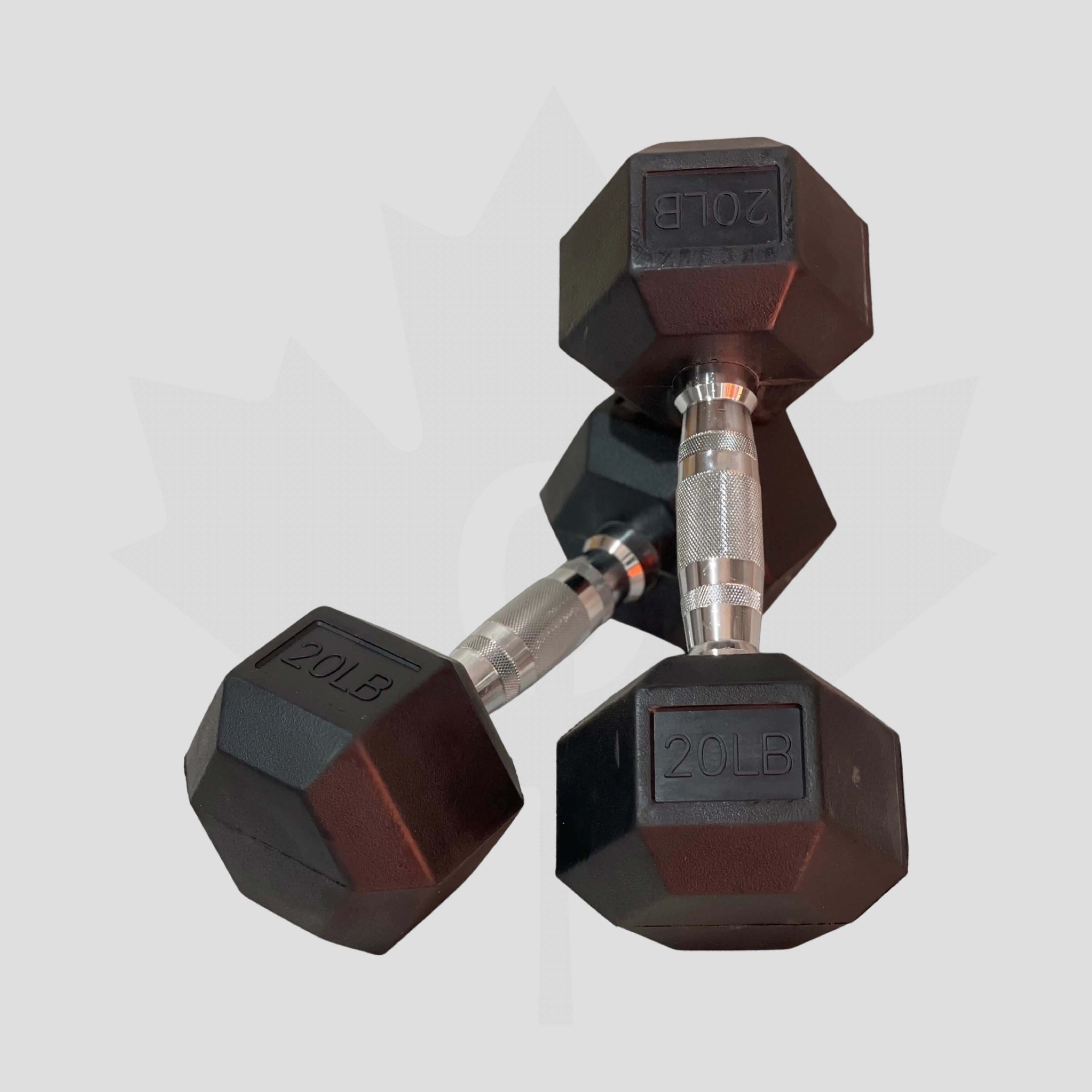 Rubber Hex Dumbbells (Pairs)