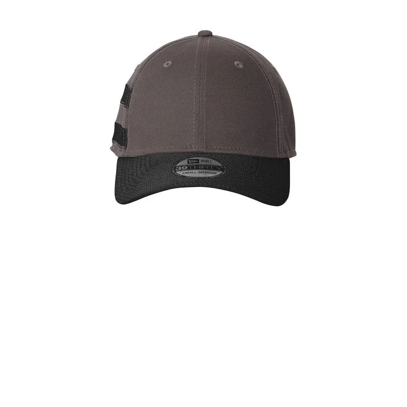 SEI New Era Stretch Cotton Striped Cap-Graphite/ Black