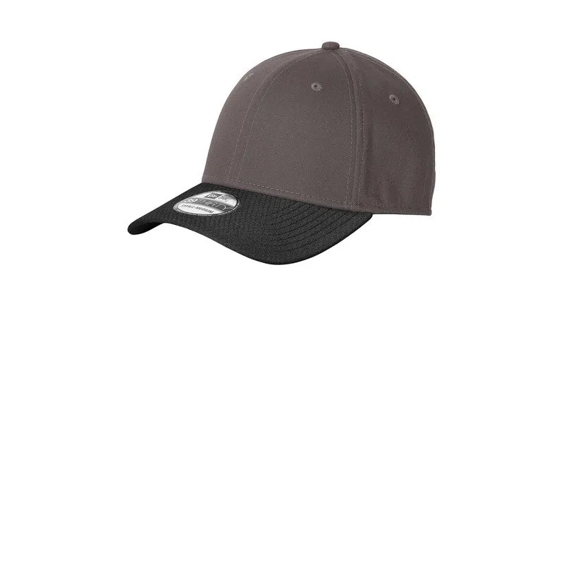 SEI New Era Stretch Cotton Striped Cap-Graphite/ Black