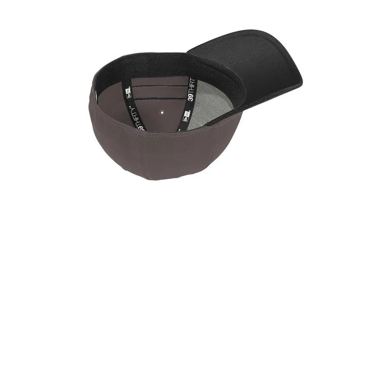 SEI New Era Stretch Cotton Striped Cap-Graphite/ Black