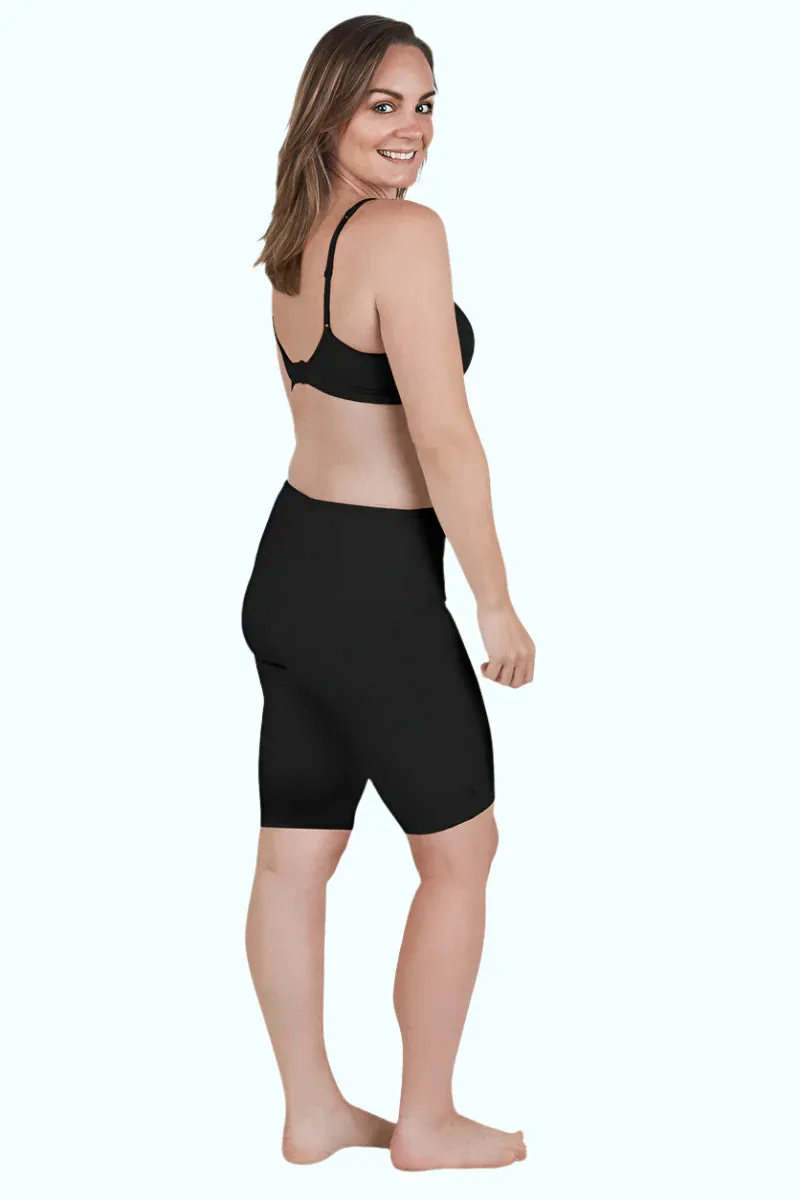 SRC Restore Knee-Length Shorts - Compression Support - Black