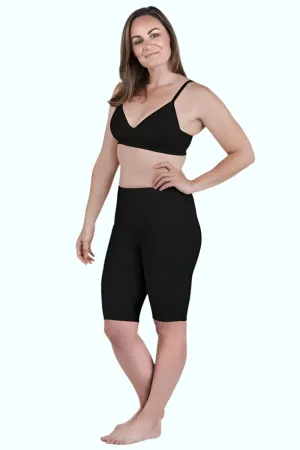 SRC Restore Knee-Length Shorts - Compression Support - Black
