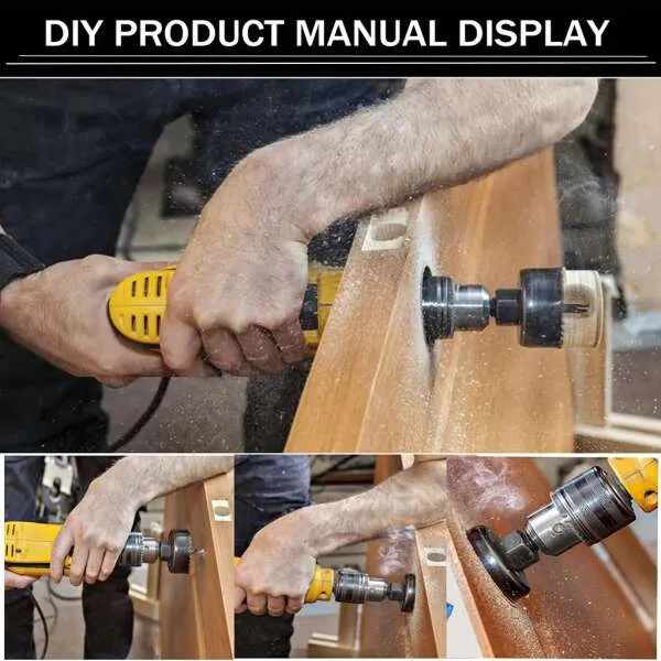 Torqmax - 6-piece drilling crown set